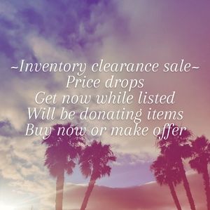!!!Inventory clearance sale Bundle & save!!!
